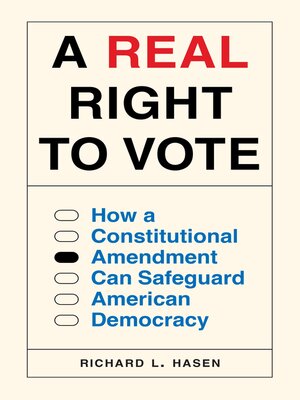 cover image of A Real Right to Vote